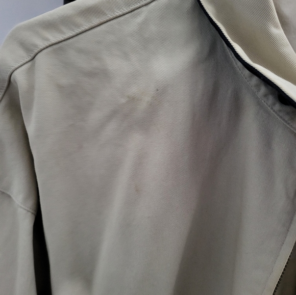 GANT U.S.A Bomber Jacket, The Windcheater, Beige, XL, Mens, Used, 100% Cotton - Picture 4 of 16